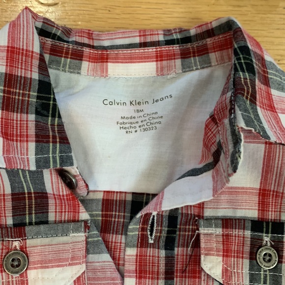 18 month plaid shirt - Picture 3 of 3